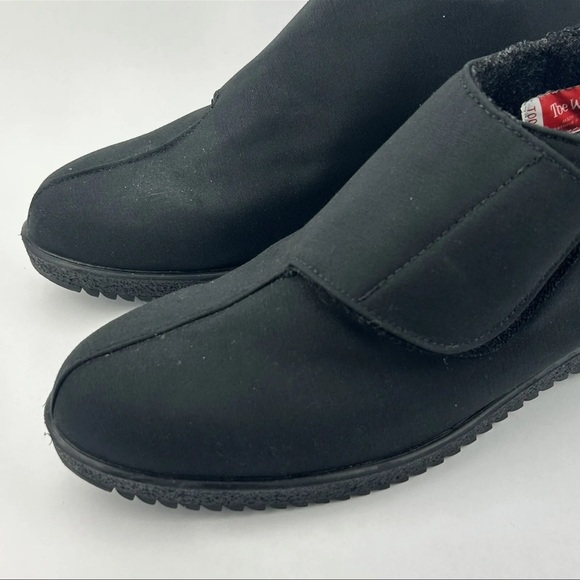 Toe Warmers Snow Booties Winter Black Snow Boot Women’s 9.5 M Canada Made Shoes - Picture 2 of 7